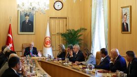 TBMM Başkanı Kurtulmuş, Türkiye-Azerbaycan-KKTC Dostluk Gruplarıyla Bir Araya Geldi