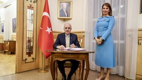 TBMM Başkanı Numan Kurtulmuş Budapeşte Büyükelçiliğini Ziyaret Etti