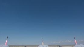 TEKNOFEST 2023'te Üç Roket Aynı Anda Ateşlendi