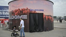 TEKNOFEST'te Çelik Kubbe Deneyimi Ziyaretçileri Büyülüyor