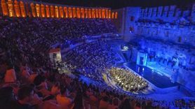 Tosca Operası, Aspendos Antik Tiyatrosu'nda Işıldadı