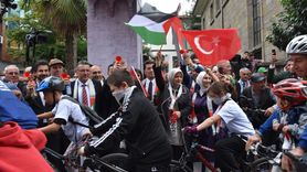 Trabzon'da Filistin İçin Hareket Et Etkinliği