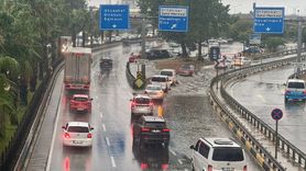 Trabzon'da Şiddetli Sağanak Etkili Oldu