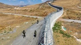 Van-Iran Sınırında Güvenlik Duvarı İlerlemesi