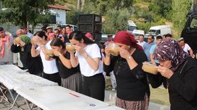 Yöresel Ürünler Festivali'nde Yörük Göçü Canlandırıldı