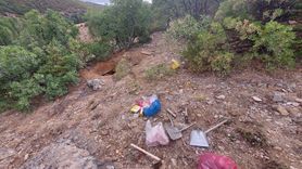 Yozgat'ta İzinsiz Kazı Yapan 4 Şüpheli Yakalandı