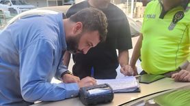 Adana'da Ters Yönde Giden Sürücüye Yüklü Ceza