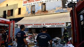 Adana'daki Tekstil Dükkanında Yangın Kontrol Altına Alındı