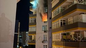 Adana'daki Yangın Apartman Dağarışına Neden Oldu