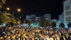 Adıyaman'da Gazze Saldırılarına Protesto Yürüyüşü