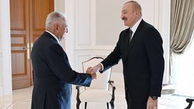 Aliyev, TDT Aksakallar Konseyi Başkanı Yıldırım'ı Ağırladı