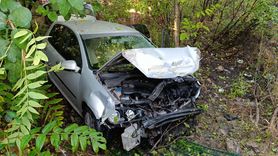 Amasya'da Otomobil Devrildi, 4 Yaralı
