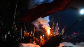 Ankara'da İsrail'in Küresel Sumud Filosu'na Saldırısı Protesto Edildi