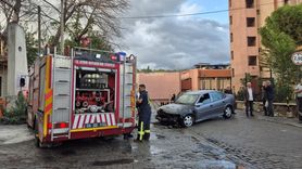 Aydın'da Seyir Halindeki Otomobil Yandı