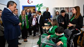 Bakanlar Tekin ve Yumaklı, Özel Gereksinimli Öğrencilerle Buluştu