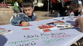 Bilecik ve Kütahya'da Filistinli Çocuklar İçin Resim Etkinliği Düzenlendi