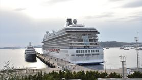 Bodrum'a Gelen "Marina" Kruvaziyeri 1194 Yolcusunu Ağırladı