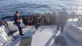 Bodrum Açıklarında 35 Düzensiz Göçmen Yakalandı