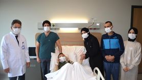 Bursa'da 9 Yaşındaki Çocuğa Babasından Böbrek Nakli Yapıldı