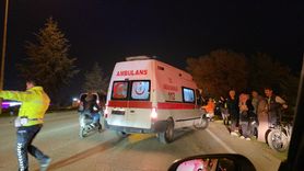 Bursa'da Bisikletliye Otomobil Çarptı