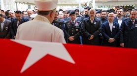 Bursa'da Şehit Jandarma Astsubay Kıdemli Çavuş Tacettin Gün'ün Cenazesi