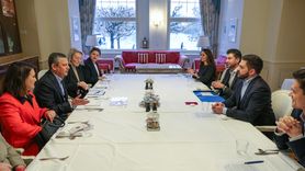 CHP Lideri Özgür Özel, İsviçre'nin Sosyal Demokrat Parti Eş Genel Başkanı ile Görüştü