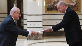 Cumhurbaşkanı Erdoğan'dan Dört Büyükelçi Kabulü