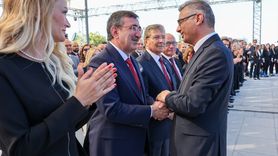 Cumhurbaşkanı Yardımcısı Cevdet Yılmaz'dan Tufan Erhürman'a Ziyaret