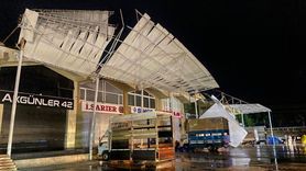 Demre'de Sağanak Yağış ve Hortumun Yarattığı Olumsuz Etkiler