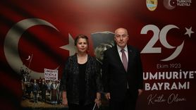 Denizli'de 29 Ekim Cumhuriyet Bayramı Coşkusu