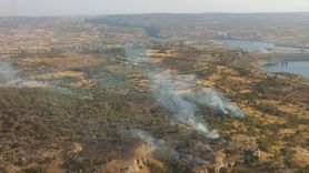 Diyarbakır'da Kırsal Alanda Yangın Kontrol Altına Alındı