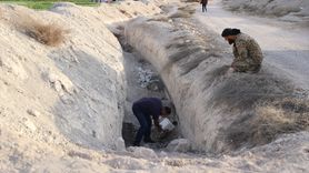 Duma Bölgesinde Toplu Mezar Bulundu