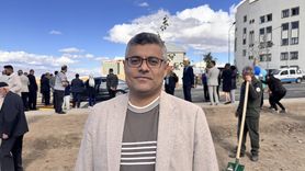 Erzurum'da Sağlık Çalışanları ve Yaşlılar Fidan Dikti