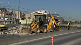 Esenler'de Ayvalıdere Araç Köprüsü Güçlendirme Çalışmaları Başladı