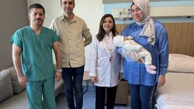 Eylül Bebek'e Yapılan Nadir Ameliyatla Hayat Verildi