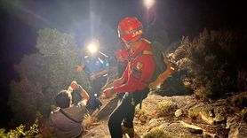 Fethiye'de Doğa Yürüyüşü Sırasında Kayalık Alanda Yaralanma