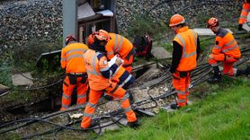 Fransa'da Sabotaj Nedeniyle Tren Seferleri Aksadı
