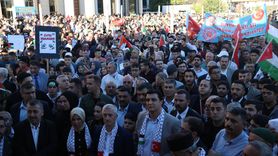 Gaziantep'ten Filistin'e Destek Yürüyüşü Düzenlendi