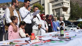 Gümüşhane'de Filistinli Çocuklar İçin Sanat Etkinliği