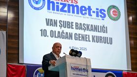 HAK-İŞ Genel Başkanı Mahmut Arslan'dan Van'da Terörsüz Türkiye Vurgusu