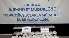 Hakkari'de 31 Kilo Sentetik Uyuşturucu Ele Geçirildi