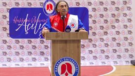 Hakkari Üniversitesi'nde Filistin Temalı Açılış Töreni