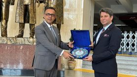 Hüseyin Gümüş ve Bülent Dinçel'e Veda Töreni