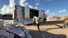 İDDEF, Gazze'ye 500 Çadır Gönderdi