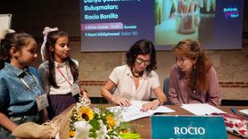 İspanyol Çizer Rocio Bonilla İstanbul'da Çocuklarla Buluştu