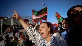 İsrail'in Gazze'ye Yönelik Saldırıları Protesto Edildi