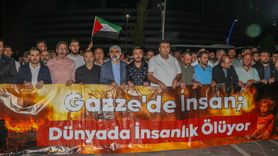 İsrail'in Küresel Sumud Filosu'na Saldırısı Protesto Edildi