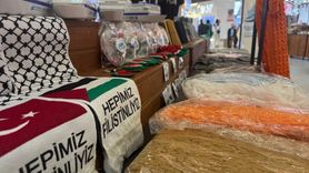 İstanbul'da Gazze İçin Hayır Çarşısı Kuruldu