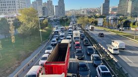 İstanbul'da Sabah Saatlerinde Trafik Yoğunluğu Yüzde 72'ye Ulaşmıştır