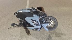 Karabük'te Motosikletli Kazası Kameralara Yansıdı